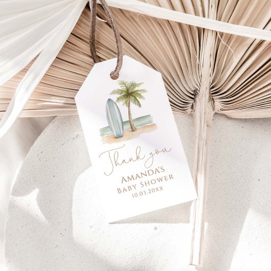 ベビーオンボードベビーシャワーありがとう ギフトタグ