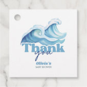 ベビーオンボードベビーシャワーありがとう フェイバータグ (正面)