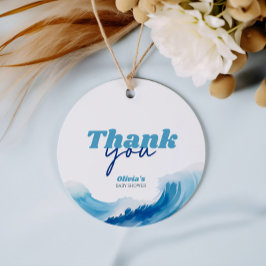 ベビーオンボードベビーシャワーありがとう フェイバータグ