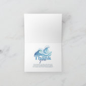 ベビーオンボードベビーシャワーサーフベビー サンキューカード (内部)