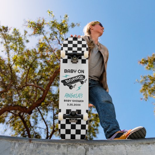 ベビーオンボードベビーシャワースケートボードデッキ スケートボード (室外1)