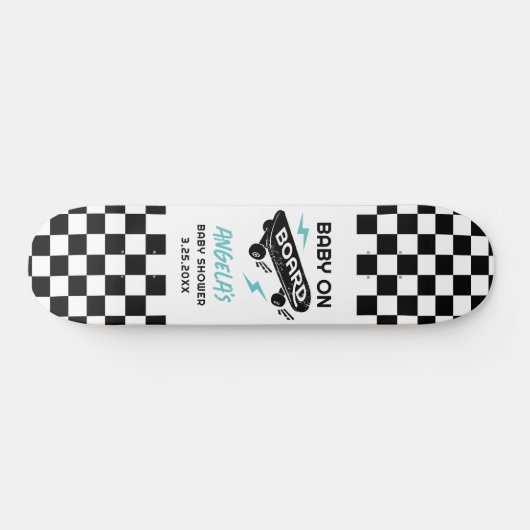 ベビーオンボードベビーシャワースケートボードデッキ スケートボード (横)