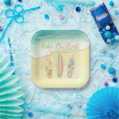 ベビーオンボードベビーシャワープレート ペーパープレート (パーティー)