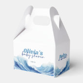 ベビーオンボードベビーシャワーボックス、サーフベビーシャワー フェイバーボックス (正面サイド)