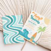 ベビーオンボードベビーシャワー招待状 |サーフベビー 招待状