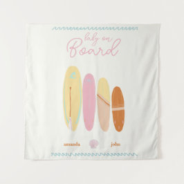 ベビーオンボードベビーシャワー海テーマ タペストリー