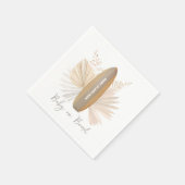 ベビーオンボードベビーシャワー スタンダードカクテルナプキン (角)