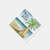 ベビーオンボードベビーシャワー スタンダードカクテルナプキン (角)