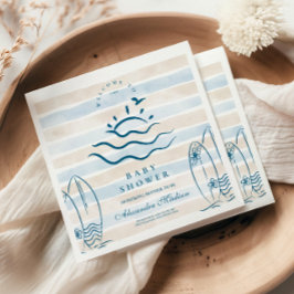 ベビーオンボードベビーシャワー スタンダードカクテルナプキン