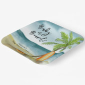 ベビーオンボードベビーシャワー ペーパープレート (傾斜あり)