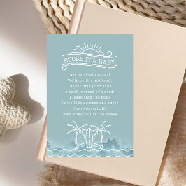 ベビーオンボード予約リクエスト青ベビーシャワー 招待状