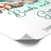 ベビーオンボード熱帯サーフィンの書籍とギフト ポスター (角)