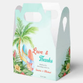 ベビーオンボード熱帯サーフィンベビーシャワー感謝してい フェイバーボックス (オープン)