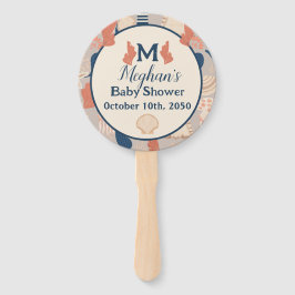 ベビーオンボード航海のベビーシャワー ハンドファン