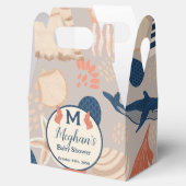 ベビーオンボード航海のベビーシャワー フェイバーボックス (オープン)