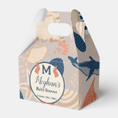 ベビーオンボード航海のベビーシャワー フェイバーボックス (正面サイド)