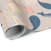 ベビーオンボード航海のベビーシャワー ラッピングペーパー (ロールコーナー)