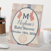 ベビーオンボード航海のベビーシャワー 台座サイン (インサイチュ)