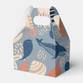 ベビーオンボード航海の男の赤ちゃんシャワー フェイバーボックス (裏面サイド)