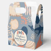 ベビーオンボード航海の男の赤ちゃんシャワー フェイバーボックス (オープン)