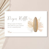 ベビーオンボード赤ちゃんシャワーおむつラッフルカード エンクロージャーカード