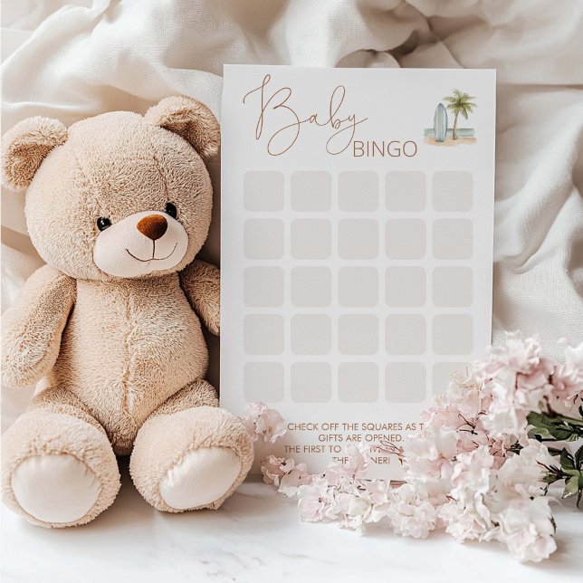 ベビーオンボード赤ちゃんシャワービンゴゲーム (クリエイターアップロード済み)