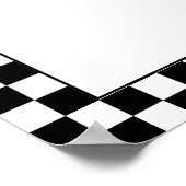 ベビーオンボード赤ちゃんシャワー期日を推測 ポスター (角)