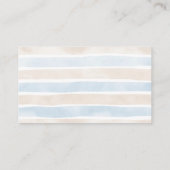 ベビーオンボード赤ちゃんシャワー登録 エンクロージャーカード (裏面)