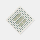 "ベビーオンボード"サーフィンベビーシャワー海テーマ スタンダードカクテルナプキン (角)