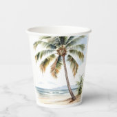 ベビーオンボード、サーフィンベビーシャワー 紙コップ (裏面)