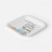 ベビーオンボード, Summer Baby Shower, Baby Shower, E ペーパープレート (傾斜あり)