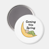 ベビーオンムーン春 マグネット (正面/裏面)