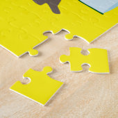 ベビーオーバーサイズパズルツリー切断農家 ジグソーパズル (側面)