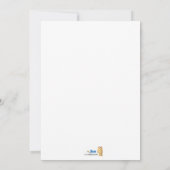 ベビーオールスターズスポーツベビーシャワー招待状 招待状 (裏面)