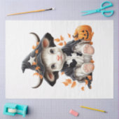 ベビーカウハロウィンシリーズデザイン1 薄葉紙 (クラフト)