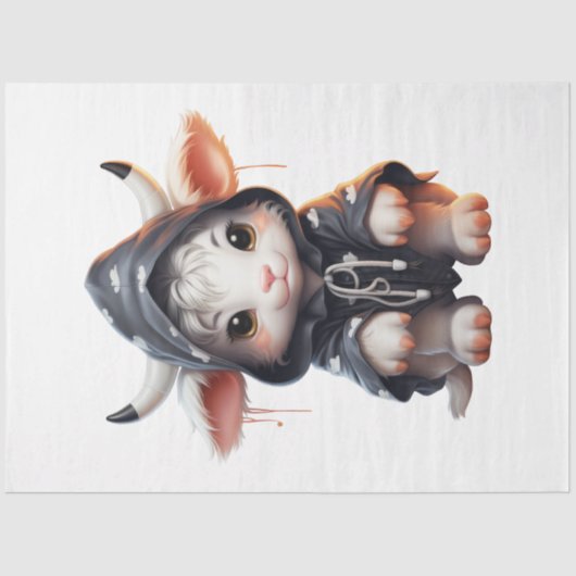 ベビーカウハロウィンシリーズデザイン3 薄葉紙 (正面)