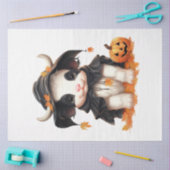 ベビーカウハロウィンシリーズデザイン5 薄葉紙 (クラフト)