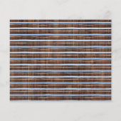 ベビーカウボーイシャワーカード用タイムカプセルアドバイス チラシ (裏面)