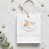 ベビーカウボーイブーツとフォール赤ちゃんシャワー フェイバータグ