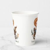 ベビーカウボーイベビーシャワー 紙コップ (右)