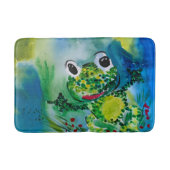 ベビーカエル バスマット (正面)