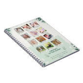 ベビーカスタムの1年目の旅フォトコラージュ ノートブック (右側)