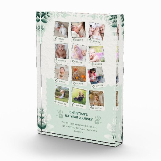 ベビーカスタムの1年目の旅フォトコラージュ フォトブロック (右)
