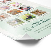 ベビーカスタムの1年目の旅フォトコラージュ フォトプリント            (角)