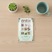 ベビーカスタムの1年目の旅フォトコラージュ マグネット