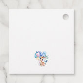 ベビーカスタムキリン赤ちゃんシャワー フェイバータグ (裏面)