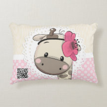 ベビーカスタムピンクキリンのアクセスピロー