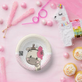 ベビーカスタムピンクキリン紙ボウル ペーパーボウル (パーティー)