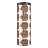 ベビーカスタムフォトチャイルドキッド写真おばあちゃんグランパ タンブラー (裏面)