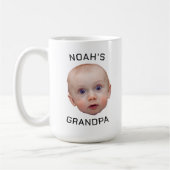 ベビーカスタムフォトマグカップ | ベビーカスタム顔マググ コーヒーマグカップ (左)